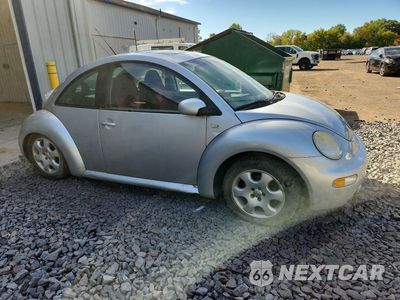 Czwarte zdjęcie samochodu z boku: 2002 VOLKSWAGEN NEW BEETLE GLS TDI VIN:3VWCP21C82M407672 - miniatura