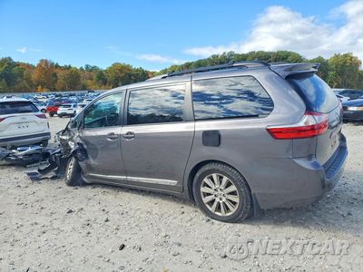 Drugie zdjęcie samochodu z przodu: 2017 TOYOTA SIENNA LE VIN:5TDKZ3DC9HS871296 - miniatura