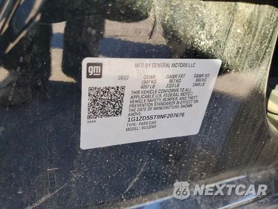 Zdjęcie 12 z 12 samochodu: 2022 CHEVROLET MALIBU LT VIN:1G1ZD5ST9NF207676 - miniatura