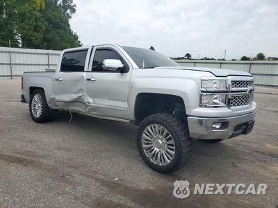 Czwarte zdjęcie samochodu z boku: 2015 CHEVROLET SILVERADO C1500 LT VIN:3GCPCREH9FG193455 - miniatura