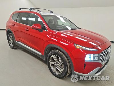 Czwarte zdjęcie samochodu z boku: 2022 HYUNDAI SANTA FE SEL VIN:5NMS24AJ6NH403084 - miniatura