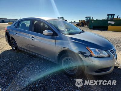 Czwarte zdjęcie samochodu z boku: 2014 NISSAN SENTRA FE+ S VIN:3N1AB7AP7EY225230 - miniatura