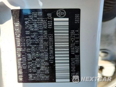Zdjęcie 12 z 12 samochodu: 2021 TOYOTA CAMRY SE VIN:4T1G11AK8MU558853 - miniatura