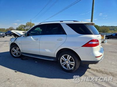 Drugie zdjęcie samochodu z przodu: 2012 MERCEDES-BENZ ML 350 4MATIC VIN:4JGDA5HBXCA063859 - miniatura