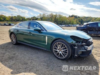 Czwarte zdjęcie samochodu z boku: 2021 PORSCHE PANAMERA 4S EXECUTIVE VIN:WP0BB2A76ML173035 - miniatura