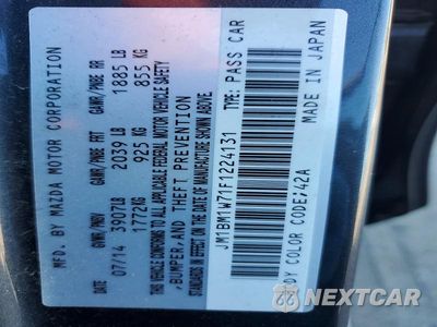 Zdjęcie 12 z 12 samochodu: 2015 MAZDA 3 GRAND TOURING VIN:JM1BM1W71F1224131 - miniatura