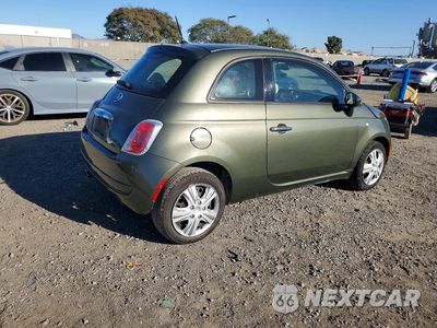 Trzecie zdjęcie samochodu z tyłu: 2015 FIAT 500 POP VIN:3C3CFFAR4FT562141 - miniatura
