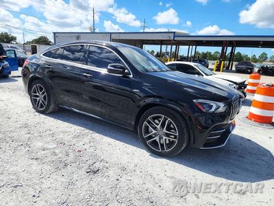 Czwarte zdjęcie samochodu z boku: 2021 MERCEDES-BENZ GLE COUPE AMG 53 4MATIC VIN:4JGFD6BB7MA270192 - miniatura