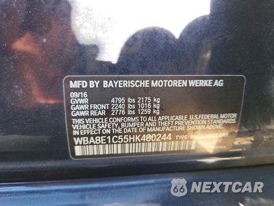 Zdjęcie 12 z 12 samochodu: 2017 BMW 330E VIN:WBA8E1C55HK480244 - miniatura