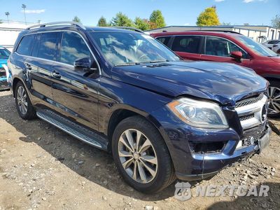 Czwarte zdjęcie samochodu z boku: 2014 MERCEDES-BENZ GL 450 4MATIC VIN:4JGDF7CE3EA424253 - miniatura