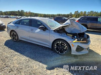 Czwarte zdjęcie samochodu z boku: 2021 KIA K5 GT LINE VIN:5XXG64J26MG080591 - miniatura
