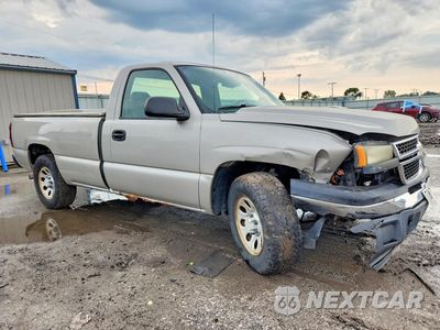 Czwarte zdjęcie samochodu z boku: 2006 CHEVROLET SILVERADO C1500 VIN:3GCEC14X76G152615 - miniatura
