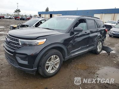 2021 FORD EXPLORER XLT 1FMSK8DH9MGC38942 - główne zdjęcie licytacji z USA - miniatura