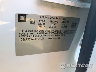 Zdjęcie 12 z 12 samochodu: 2016 CADILLAC CTS LUXURY COLLECTION VIN:1G6AR5SX4G0103131 - miniatura
