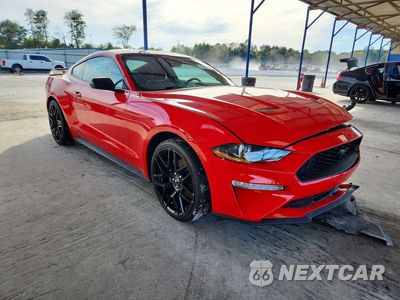 Czwarte zdjęcie samochodu z boku: 2021 FORD MUSTANG VIN:1FA6P8TH7M5110676 - miniatura