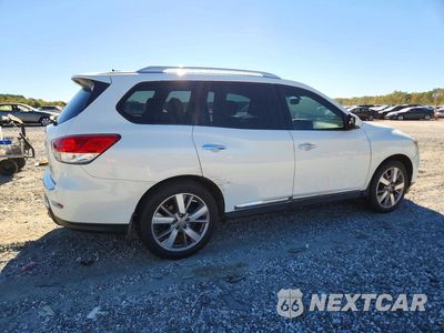 Trzecie zdjęcie samochodu z tyłu: 2014 NISSAN PATHFINDER S VIN:5N1AR2MM4EC674589 - miniatura