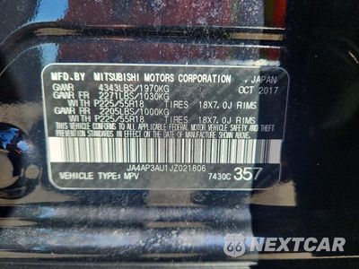 Zdjęcie 12 z 12 samochodu: 2018 MITSUBISHI OUTLANDER SPORT ES VIN:JA4AP3AU1JZ021806 - miniatura