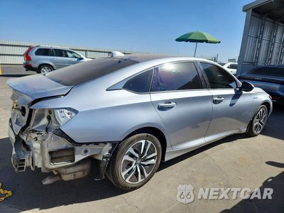 Trzecie zdjęcie samochodu z tyłu: 2021 HONDA ACCORD HYBRID VIN:1HGCV3F15MA012842 - miniatura
