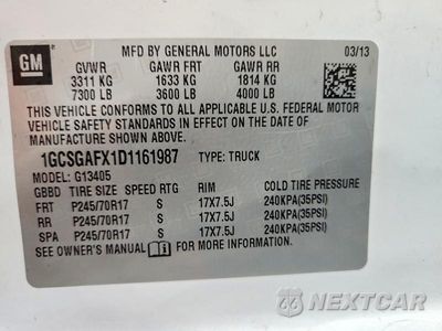 Zdjęcie 13 z 13 samochodu: 2013 CHEVROLET EXPRESS G1500 VIN:1GCSGAFX1D1161987 - miniatura