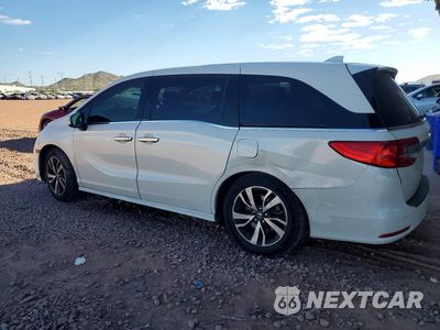 Drugie zdjęcie samochodu z przodu: 2018 HONDA ODYSSEY ELITE VIN:5FNRL6H9XJB019159 - miniatura