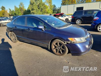 Czwarte zdjęcie samochodu z boku: 2008 HONDA CIVIC EX VIN:1HGFA16818L033241 - miniatura