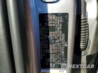 Zdjęcie 12 z 12 samochodu: 2023 KIA NIRO EX VIN:KNDCR3LE2P5111318 - miniatura