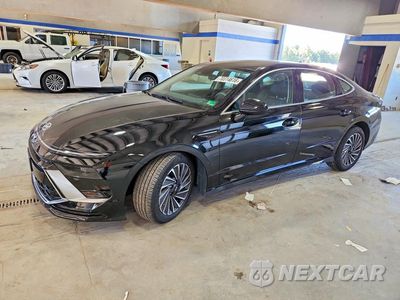 2024 HYUNDAI SONATA HYBRID SEL KMHL34JJ6RA097498 - główne zdjęcie licytacji z USA - miniatura