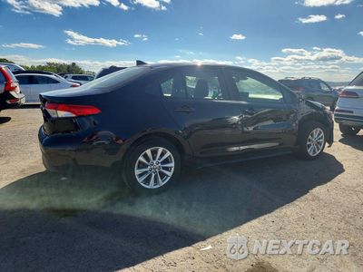 Trzecie zdjęcie samochodu z tyłu: 2023 TOYOTA COROLLA LE VIN:JTDB4MEE6P3002076 - miniatura