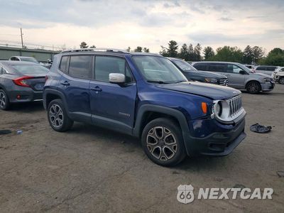 Czwarte zdjęcie samochodu z boku: 2016 JEEP RENEGADE LIMITED VIN:ZACCJBDT8GPE13797 - miniatura