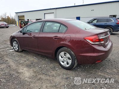 Drugie zdjęcie samochodu z przodu: 2015 HONDA CIVIC LX VIN:19XFB2F56FE078625 - miniatura