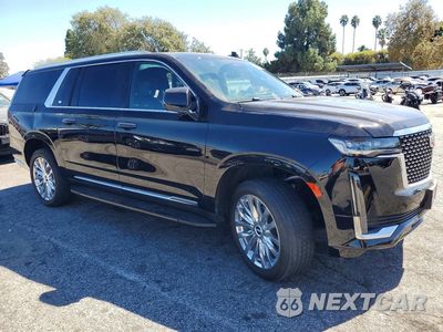 Czwarte zdjęcie samochodu z boku: 2024 CADILLAC ESCALADE ESV PREMIUM LUXURY VIN:1GYS4KKLXRR391712 - miniatura