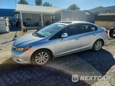 2012 HONDA CIVIC EXL 2HGFB2F99CH541460 - główne zdjęcie licytacji z USA - miniatura