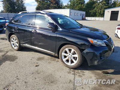 Czwarte zdjęcie samochodu z boku: 2011 LEXUS RX 350 VIN:JTJBK1BA7B2015677 - miniatura