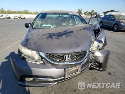 Piąte zdjęcie samochodu w środku: 2014 HONDA CIVIC EXL VIN:19XFB2F95EE260737 - miniatura