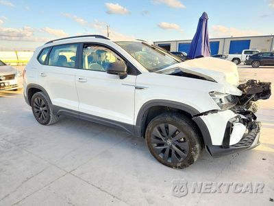 Czwarte zdjęcie samochodu z boku: 2022 VOLKSWAGEN TAOS S VIN:3VVCX7B2XNM091865 - miniatura