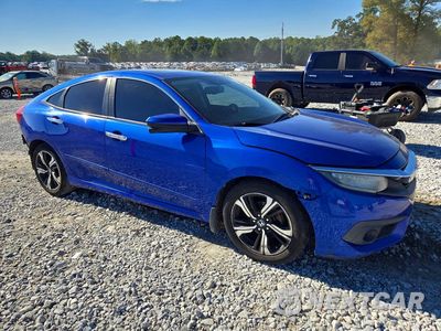 Czwarte zdjęcie samochodu z boku: 2016 HONDA CIVIC TOURING VIN:19XFC1F94GE018306 - miniatura