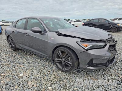 Czwarte zdjęcie samochodu z boku: 2023 ACURA INTEGRA A-SPEC TECH VIN:19UDE4G77PA003397 - miniatura