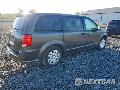 Trzecie zdjęcie samochodu z tyłu: 2015 DODGE GRAND CARAVAN SE VIN:2C4RDGBG6FR681388 - miniatura
