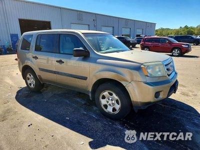 Czwarte zdjęcie samochodu z boku: 2011 HONDA PILOT LX VIN:5FNYF4H24BB103165 - miniatura