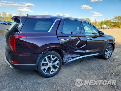 Trzecie zdjęcie samochodu z tyłu: 2021 HYUNDAI PALISADE SEL VIN:KM8R4DHE5MU254753 - miniatura