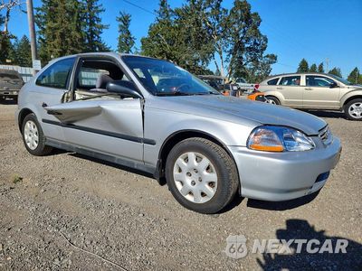 Czwarte zdjęcie samochodu z boku: 1998 HONDA CIVIC DX VIN:2HGEJ6444WH121655 - miniatura