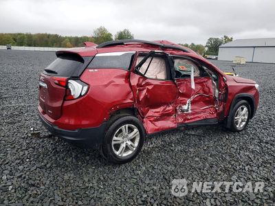 Trzecie zdjęcie samochodu z tyłu: 2018 GMC TERRAIN SLE VIN:3GKALTEV8JL373832 - miniatura