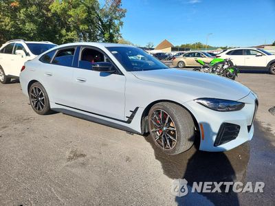 Czwarte zdjęcie samochodu z boku: 2024 BMW I4 XDRIVE 40 VIN:WBY83FB06RFS88853 - miniatura