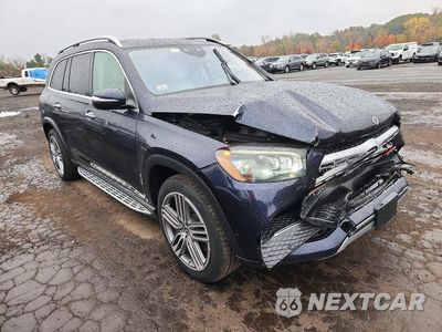 Czwarte zdjęcie samochodu z boku: 2022 MERCEDES-BENZ GLS 450 4MATIC VIN:4JGFF5KE8NA609669 - miniatura