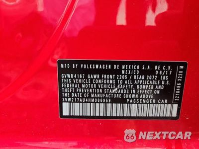 Zdjęcie 12 z 12 samochodu: 2017 VOLKSWAGEN GOLF S VIN:3VW217AU4HM066959 - miniatura