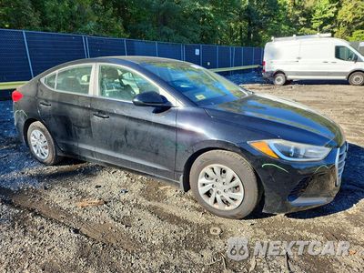 Czwarte zdjęcie samochodu z boku: 2017 HYUNDAI ELANTRA SE VIN:KMHD74LF2HU404910 - miniatura