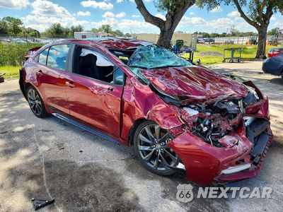 Czwarte zdjęcie samochodu z boku: 2023 TOYOTA COROLLA SE VIN:5YFS4MCE8PP164608 - miniatura