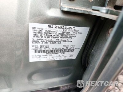 Zdjęcie 12 z 12 samochodu: 2006 FORD FIVE HUNDRED SEL VIN:1FAFP24116G176730 - miniatura