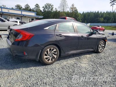 Trzecie zdjęcie samochodu z tyłu: 2016 HONDA CIVIC EX VIN:19XFC2F70GE018212 - miniatura
