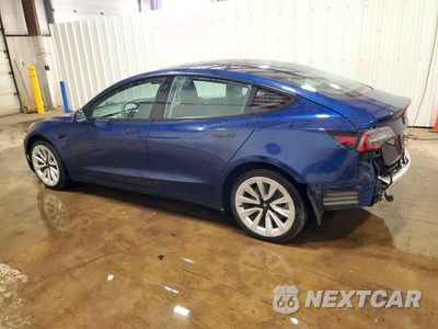Drugie zdjęcie samochodu z przodu: 2022 TESLA MODEL 3 VIN:5YJ3E1EA3NF189645 - miniatura